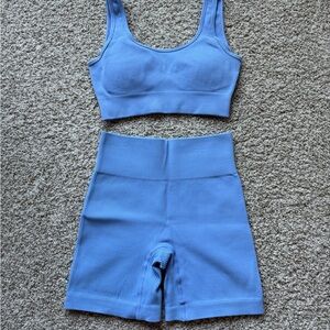 Blue Workout Set